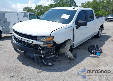 2021 Chevrolet Silverado 1500 2Wd Standard Bed Wt z USA, uszkodzony, nr VIN 3GCPWAEF6MG423540